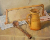 «Medus vēlreiz» 2018.VIII.aud.eļļa,60*50cm