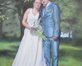 «Kastaņu dārzā» 2018.XII.aud.eļļa,80*90cm